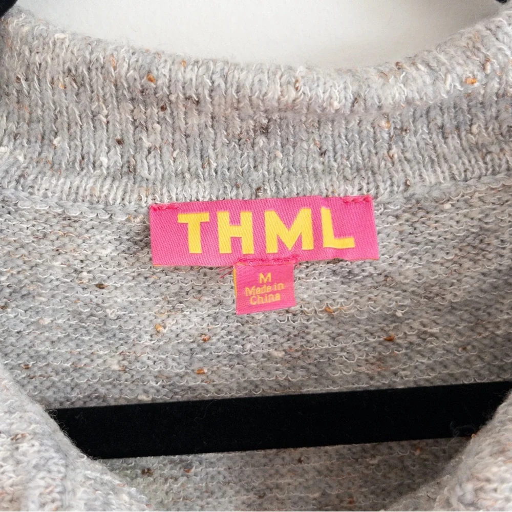 THML Pearl Button Collared Sweater - Picture 5 of 11